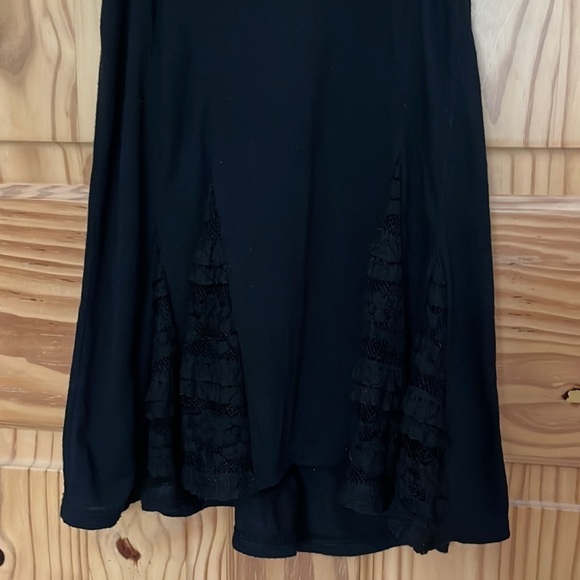 American Eagle Outfitters Black Lace Tank Top - Picture 3 of 8